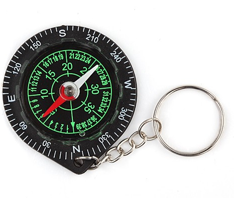 Outdoor Pocket Size Fluid-filled Compass